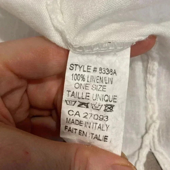 FROCCELLA 100% linen tunic blouse - Picture 7 of 11